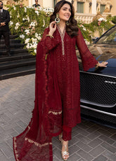 Azure Luxury Pret Embroidered Chiffon 3 Piece